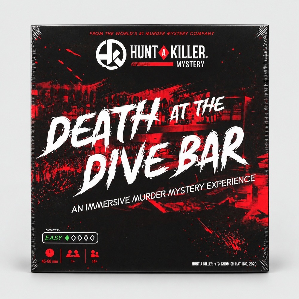 Hunt A Killer Death at the Dive Bar Murder Mystery Game Immersive Investigation